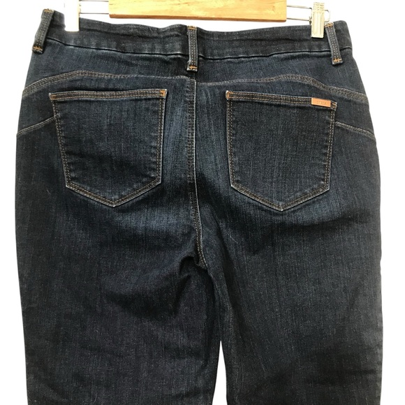 Chico's 0.5 So Lifting Crop Blue Jeans 6 S - Picture 5 of 8